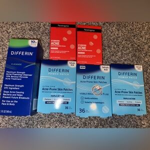 Acne-Prone Skin Patches - and Cleanser